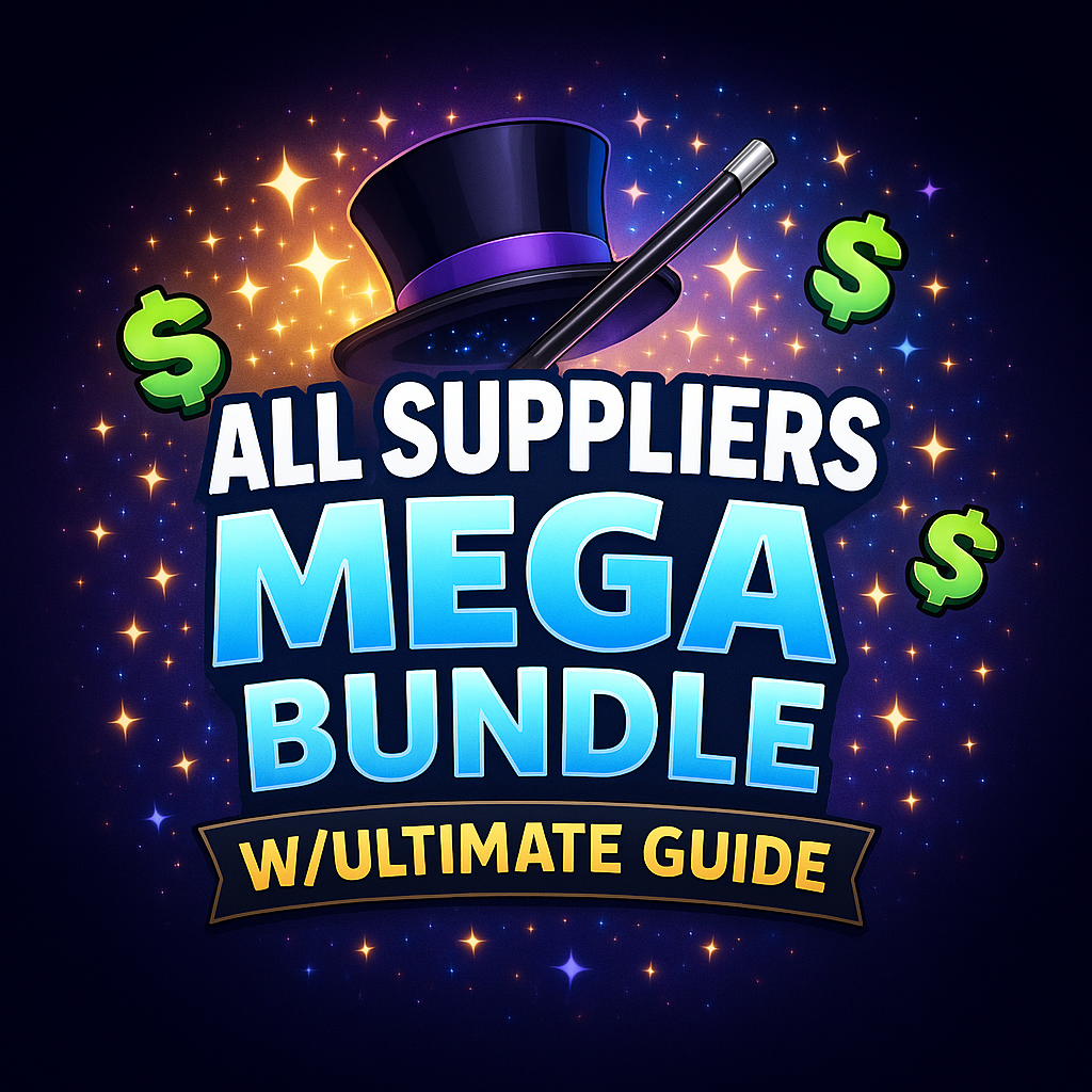 All Suppliers/Vendors Mega Bundle (Instant Digital Download)