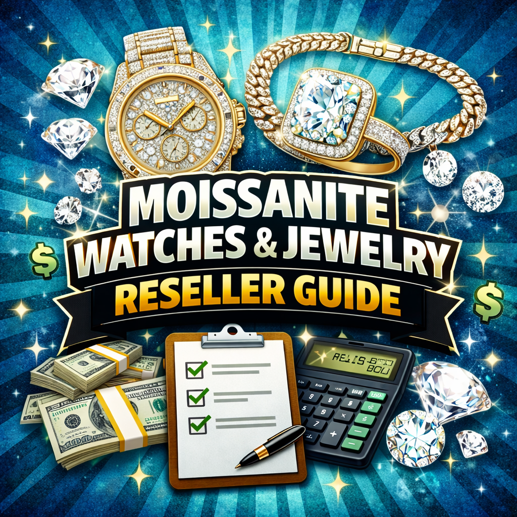Moissanite Watch and Jewelry Vendors W/Guide