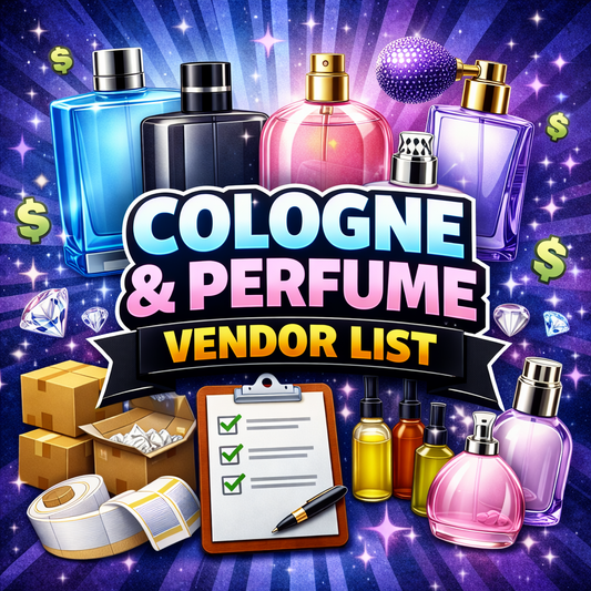 Cologne and Perfume Vendors W/Guide
